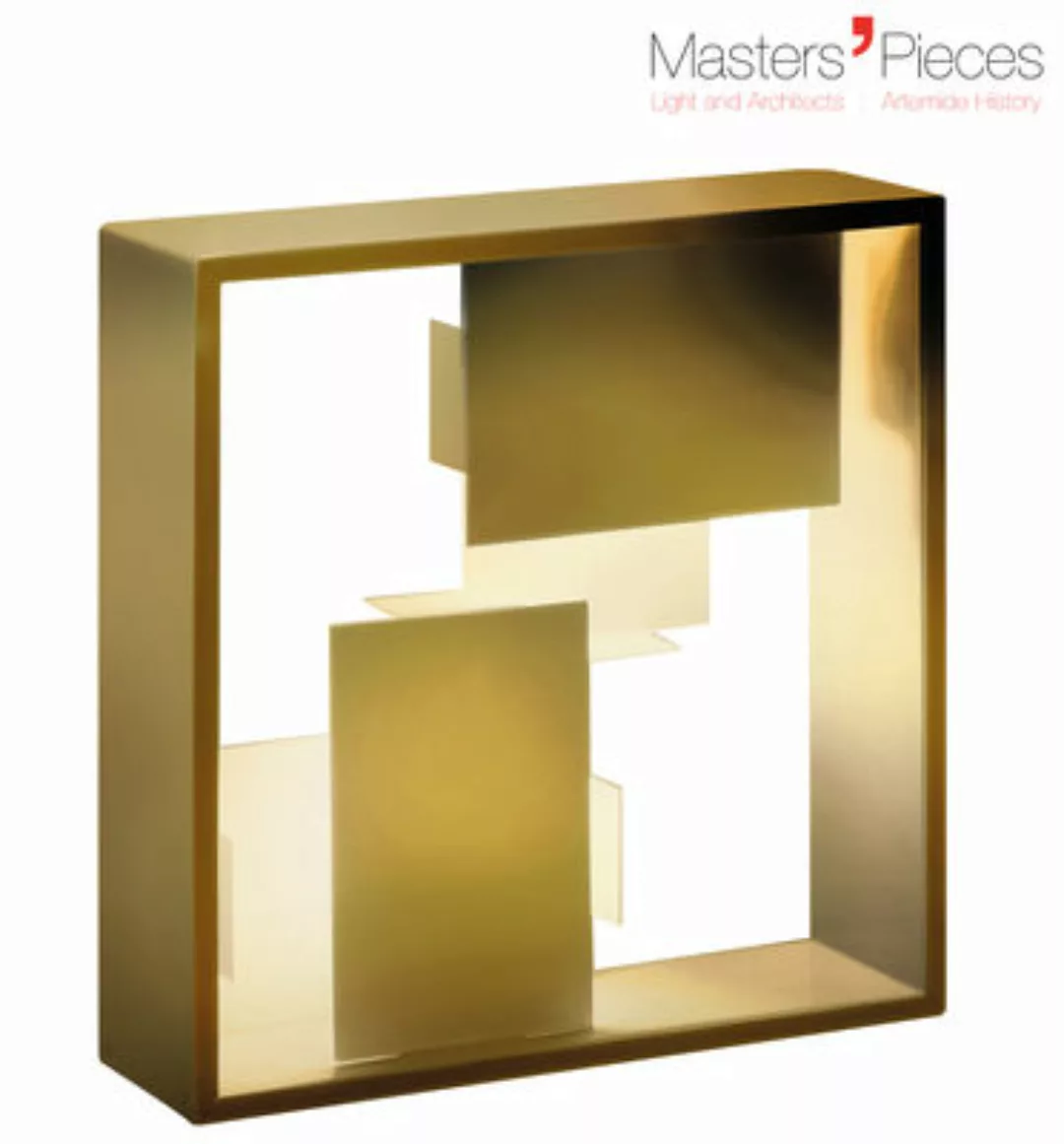 Tischleuchte Masters' Pieces - Fato metall gold / Neuauflage des Originals günstig online kaufen
