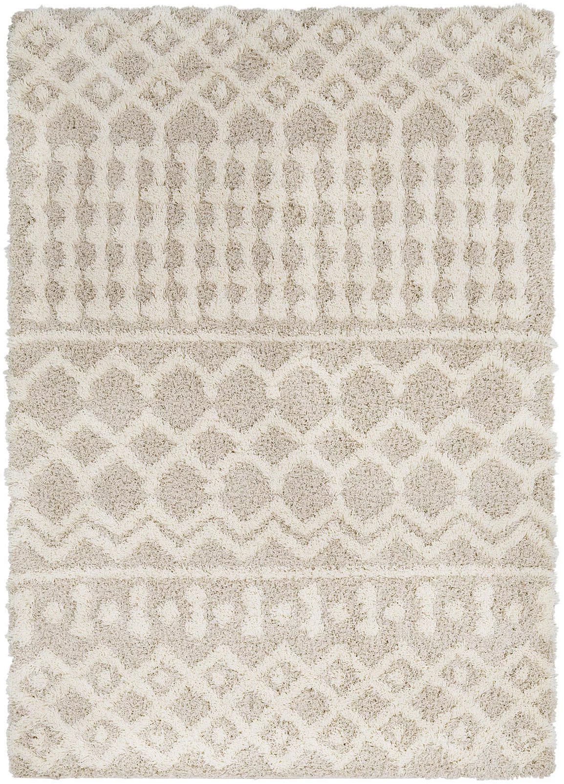 Surya Hochflor-Teppich »DUBAI«, rechteckig, 52 mm Höhe, Shaggy Hochflortepp günstig online kaufen