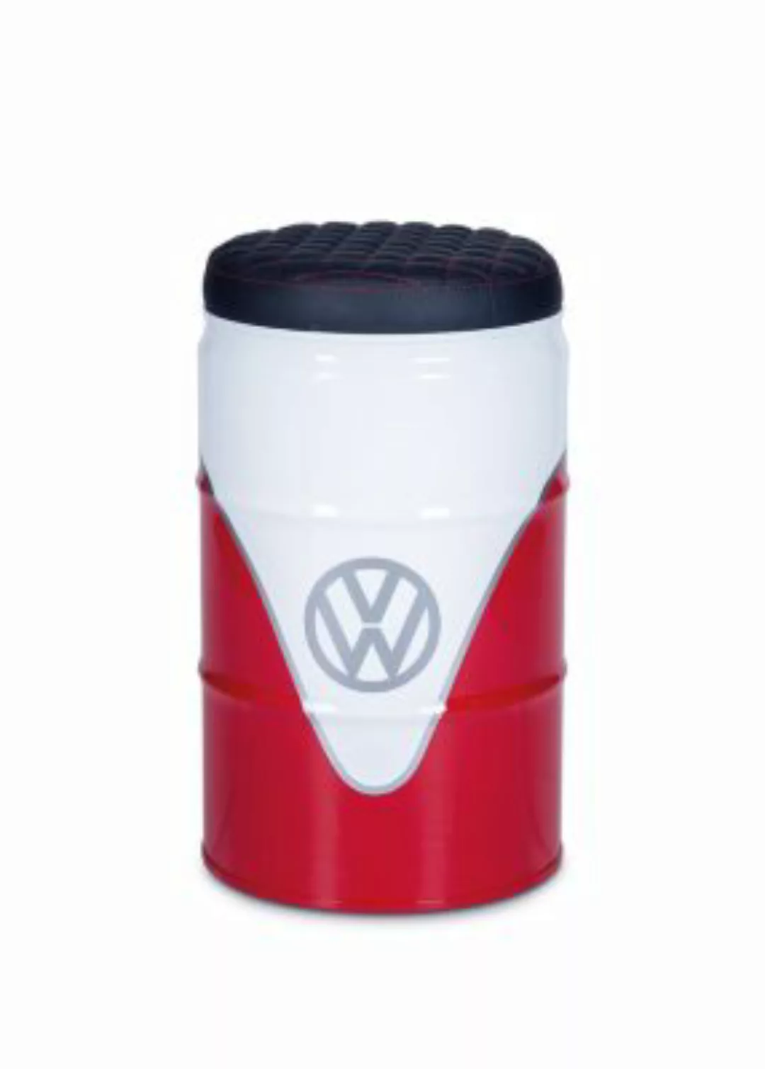 VW Collection by BRISA VW T1 Bus Ölfass-Hocker rot günstig online kaufen