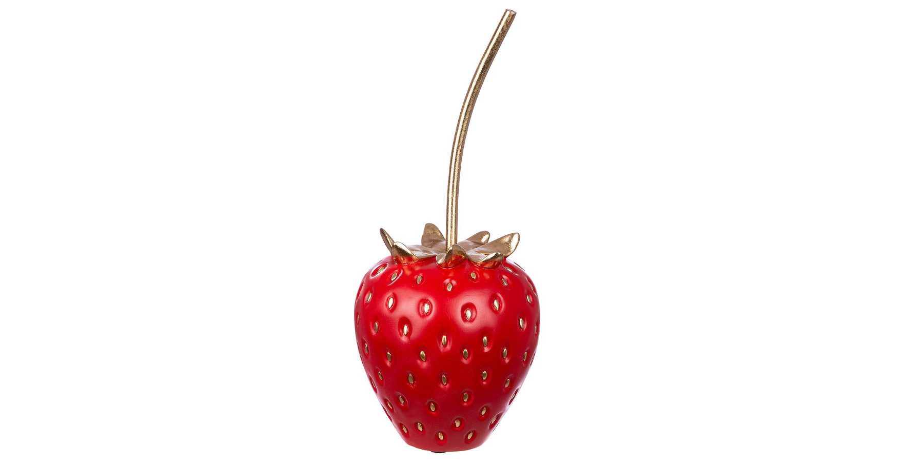 GILDE Dekofigur Dekoobjekt Erdbeere, Frutilla rot günstig online kaufen