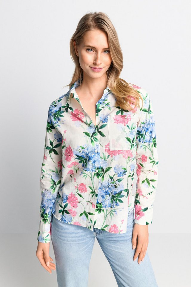 Rich & Royal Blusenshirt printed blouse sustainable, whisper white günstig online kaufen