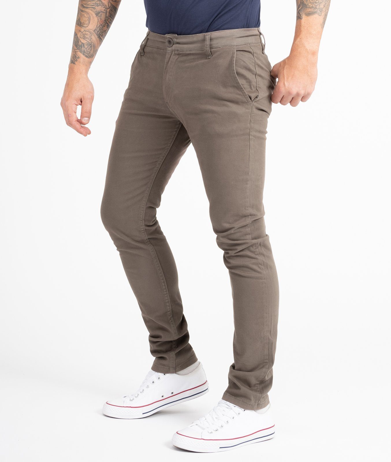 Indumentum Chinohose Herren Slim Fit Hose günstig online kaufen