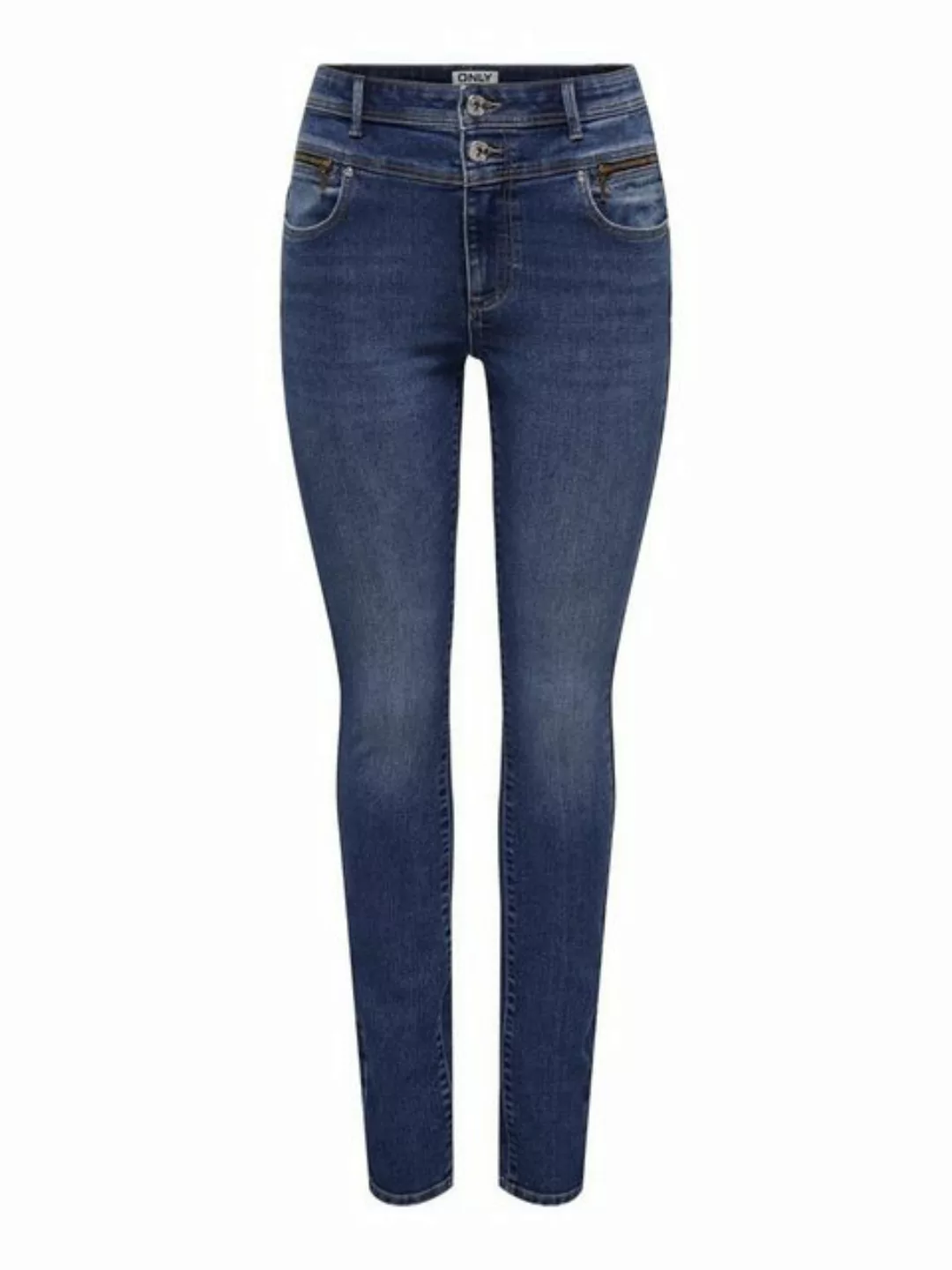 ONLY Skinny-fit-Jeans ONLDAISY HW DB YOKE ZIP SKINNY DNM PIM günstig online kaufen