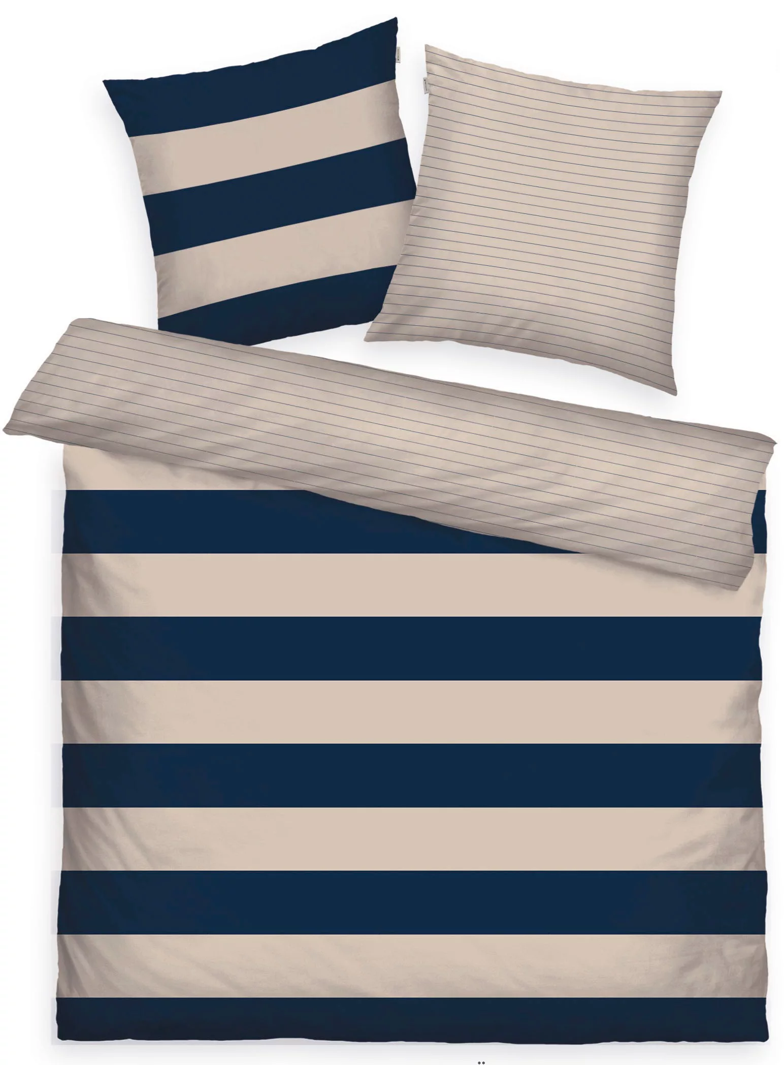 TOM TAILOR HOME Bettwäsche »BOLD STRIPES in Gr. 135x200cm, 155x220cm oder 2 günstig online kaufen