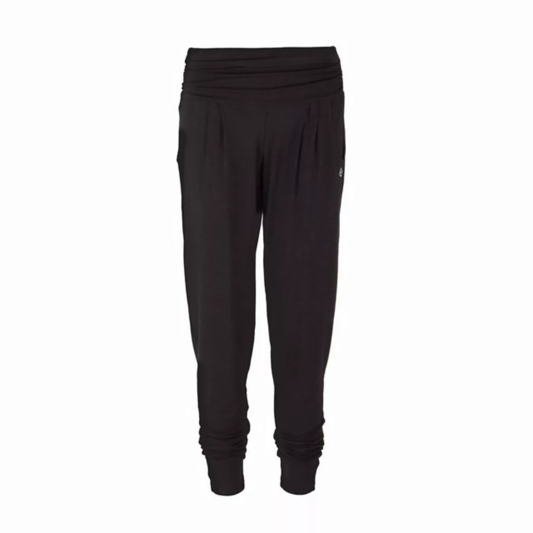 Yamadhi Yogahose Loose Pants, bequeme Yogahose, Viskose, Schwarz L günstig online kaufen