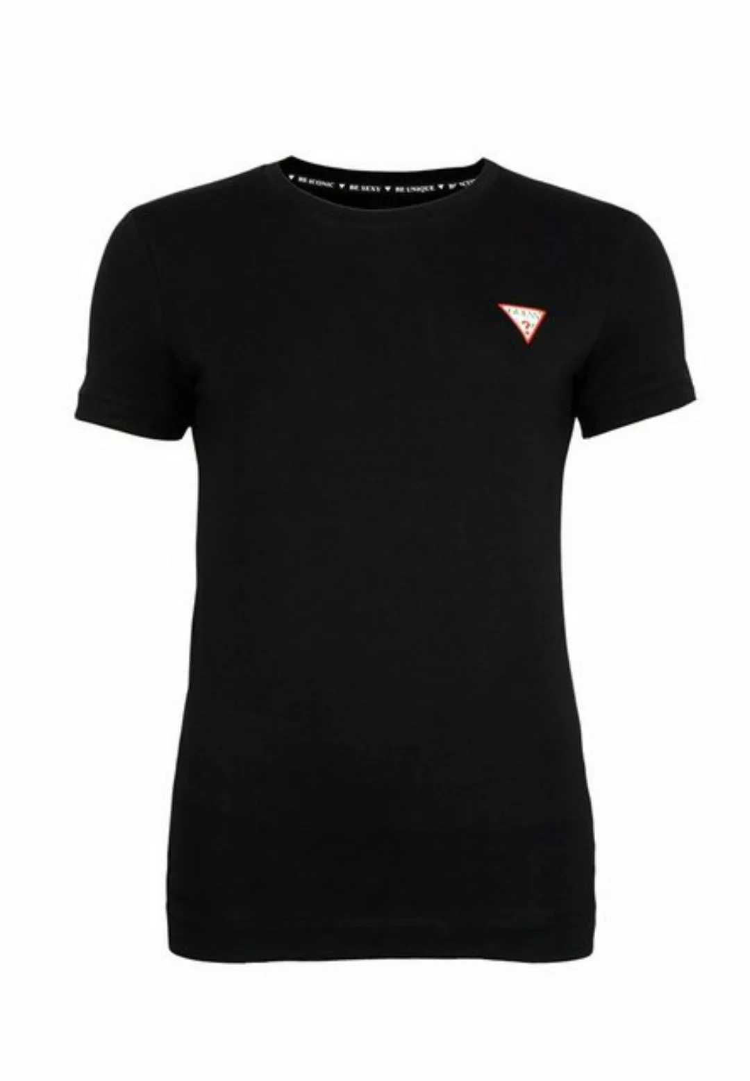 Guess T-Shirt T-Shirt SS CN Mini Triangle Kurzarmshirt (1-tlg) günstig online kaufen