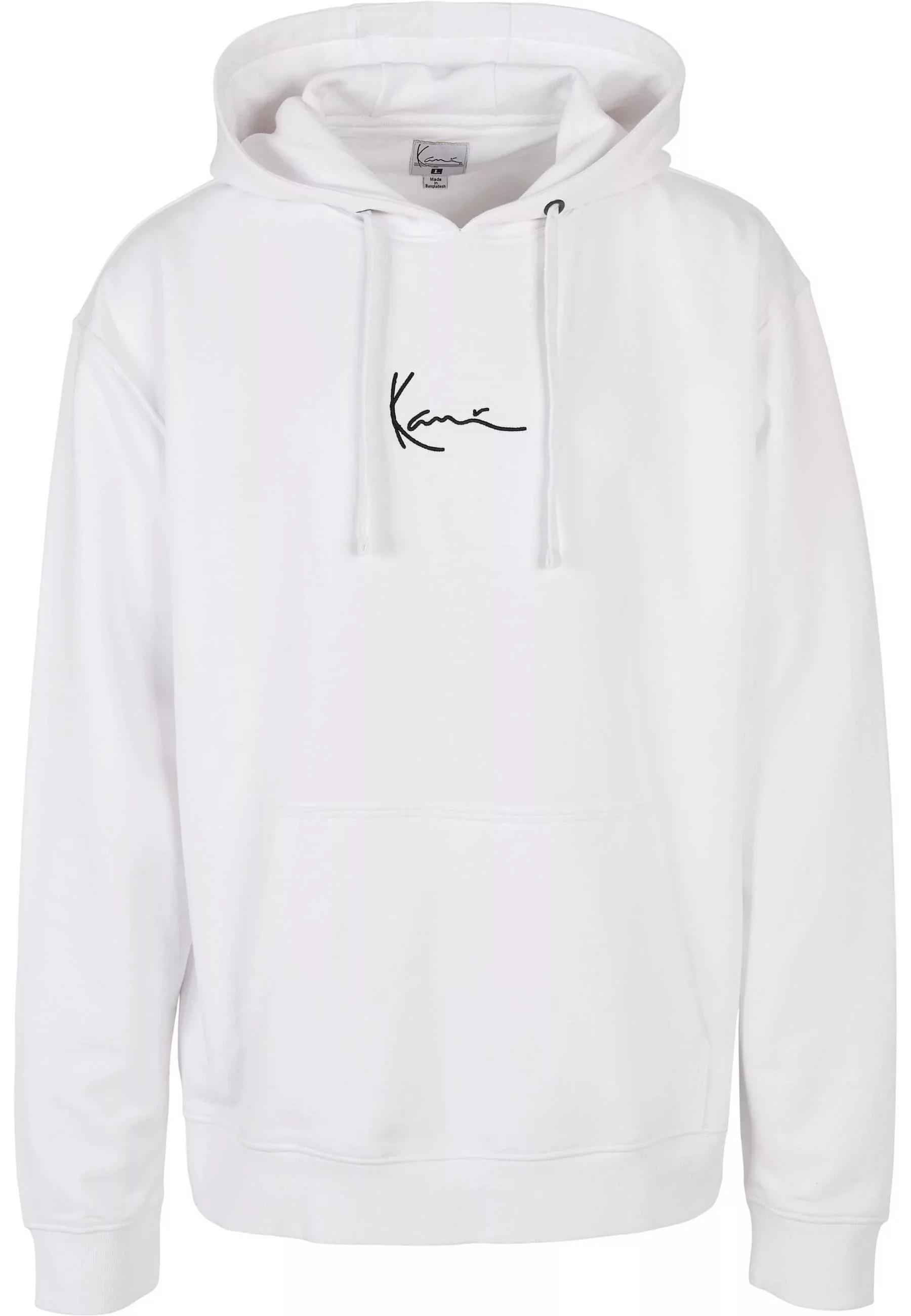 Karl Kani Sweatshirt "Karl Kani Herren KKMQ12005 SMALL SIGNATURE HOODY WHT" günstig online kaufen