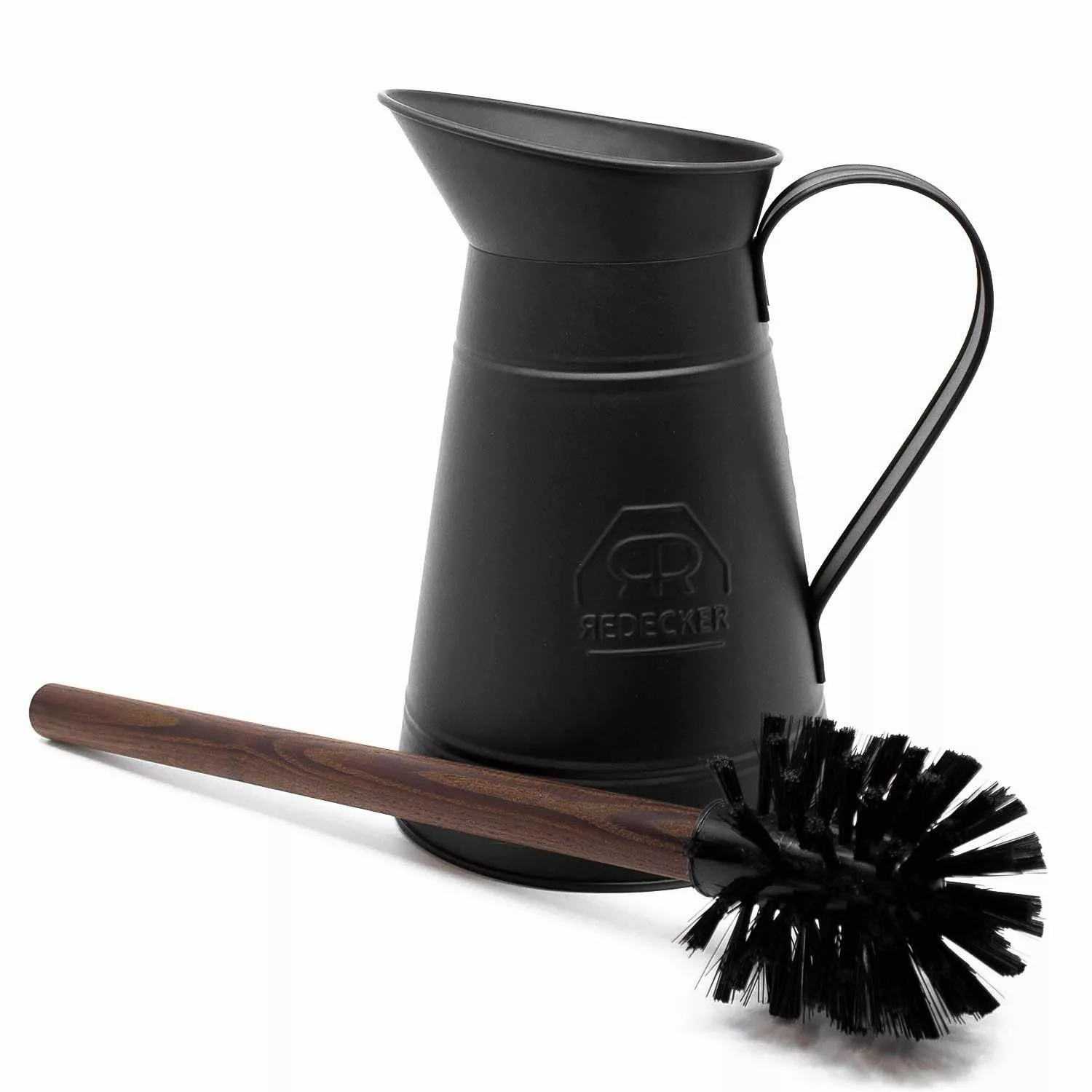 Redecker WC-Garnitur WC-Bürstengarnitur Thermoholzbürste rund Nylon günstig online kaufen