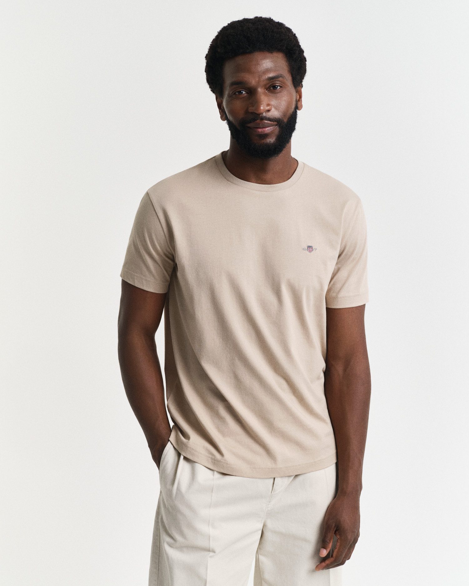 Gant T-Shirt Regular Fit Shield T-Shirt günstig online kaufen