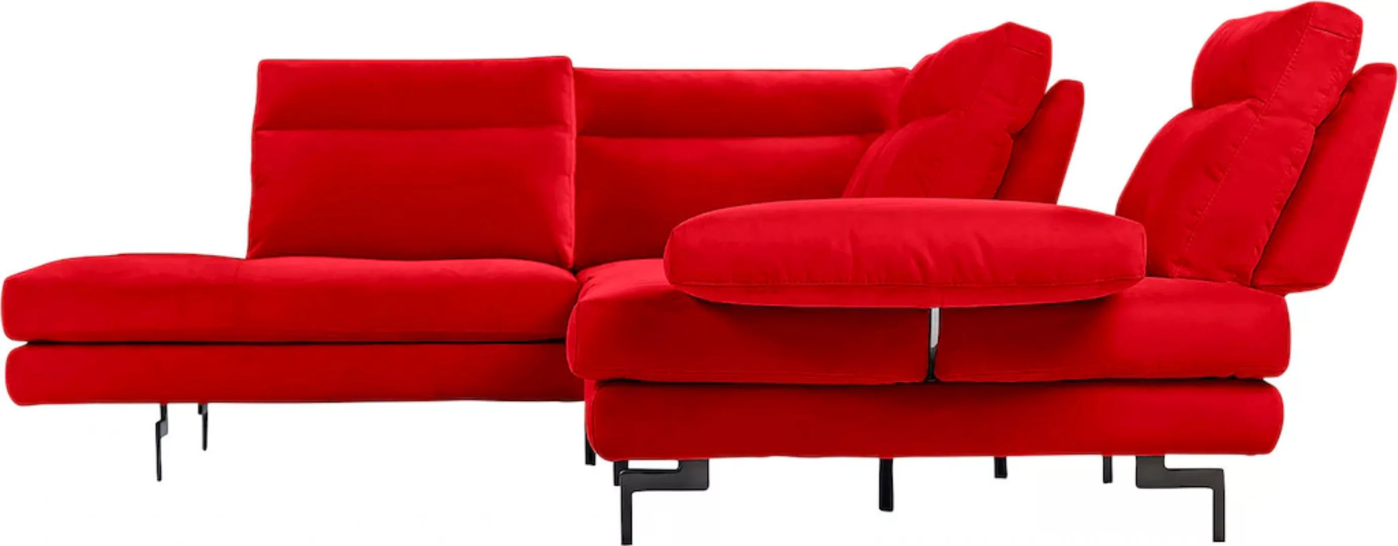 CALIA ITALIA Ecksofa "Toby Wing, L-Form, Designsofa mit sensationellem Sitz günstig online kaufen