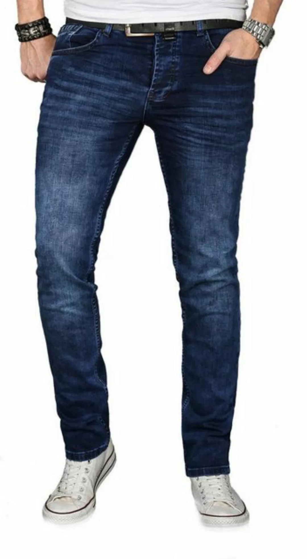 Alessandro Salvarini Straight-Jeans ASGenova Stretch mit Elasthan günstig online kaufen