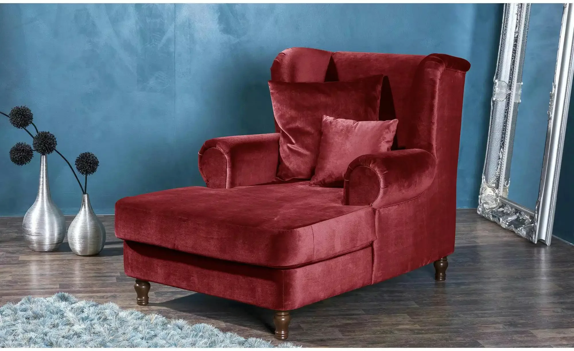Max Winzer Big-Sessel  Mareille ¦ rot ¦ Maße (cm): B: 103 H: 103 Polstermöb günstig online kaufen