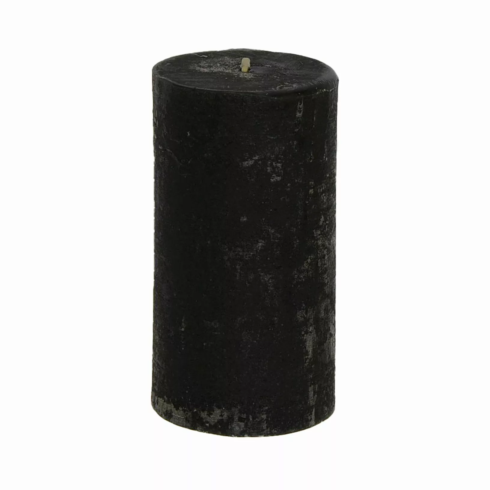 B&S Stumpenkerze Stumpenkerze durchgefärbt black 15 günstig online kaufen