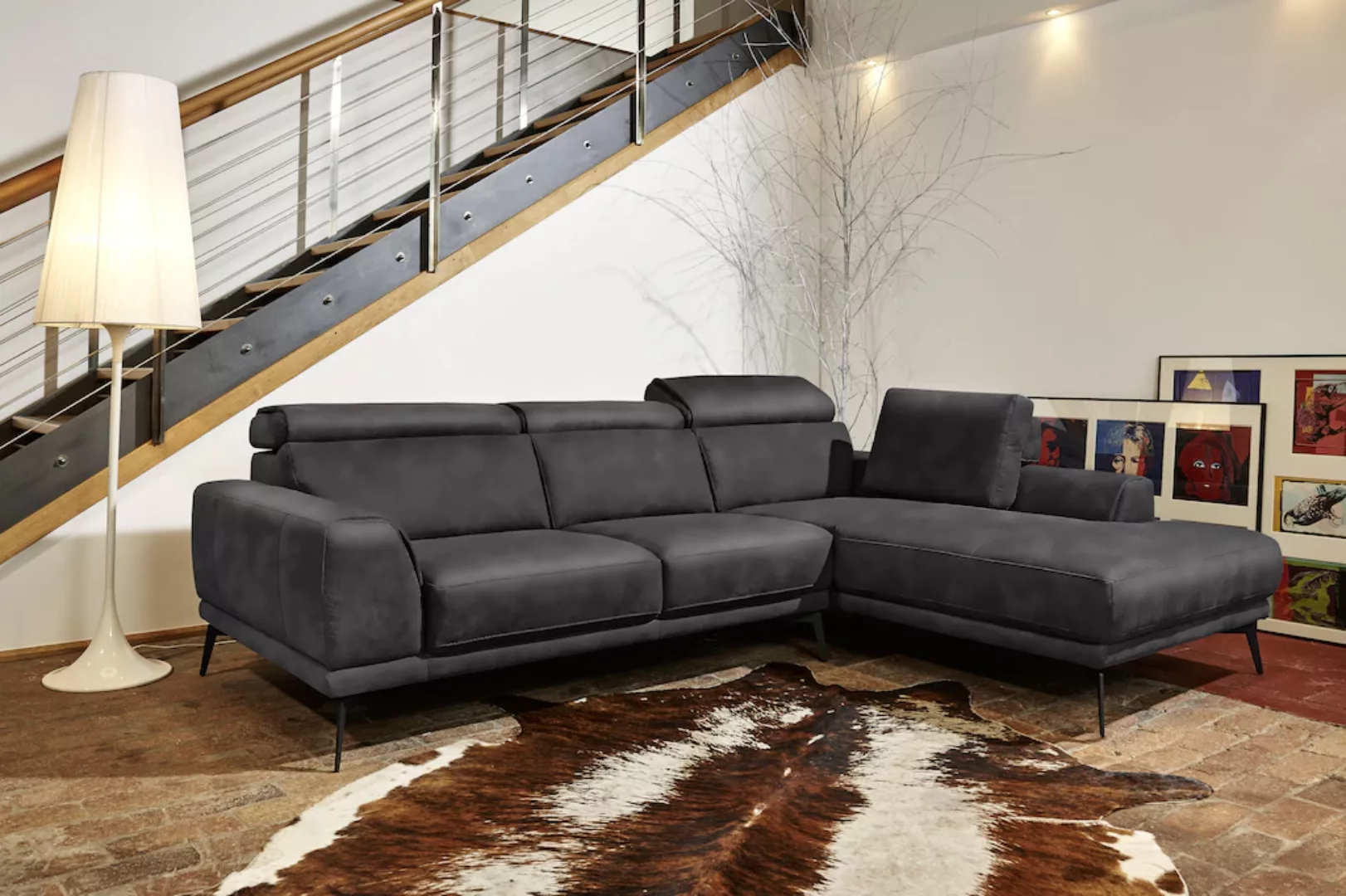 DELA Design Ecksofa Soler L-Form günstig online kaufen