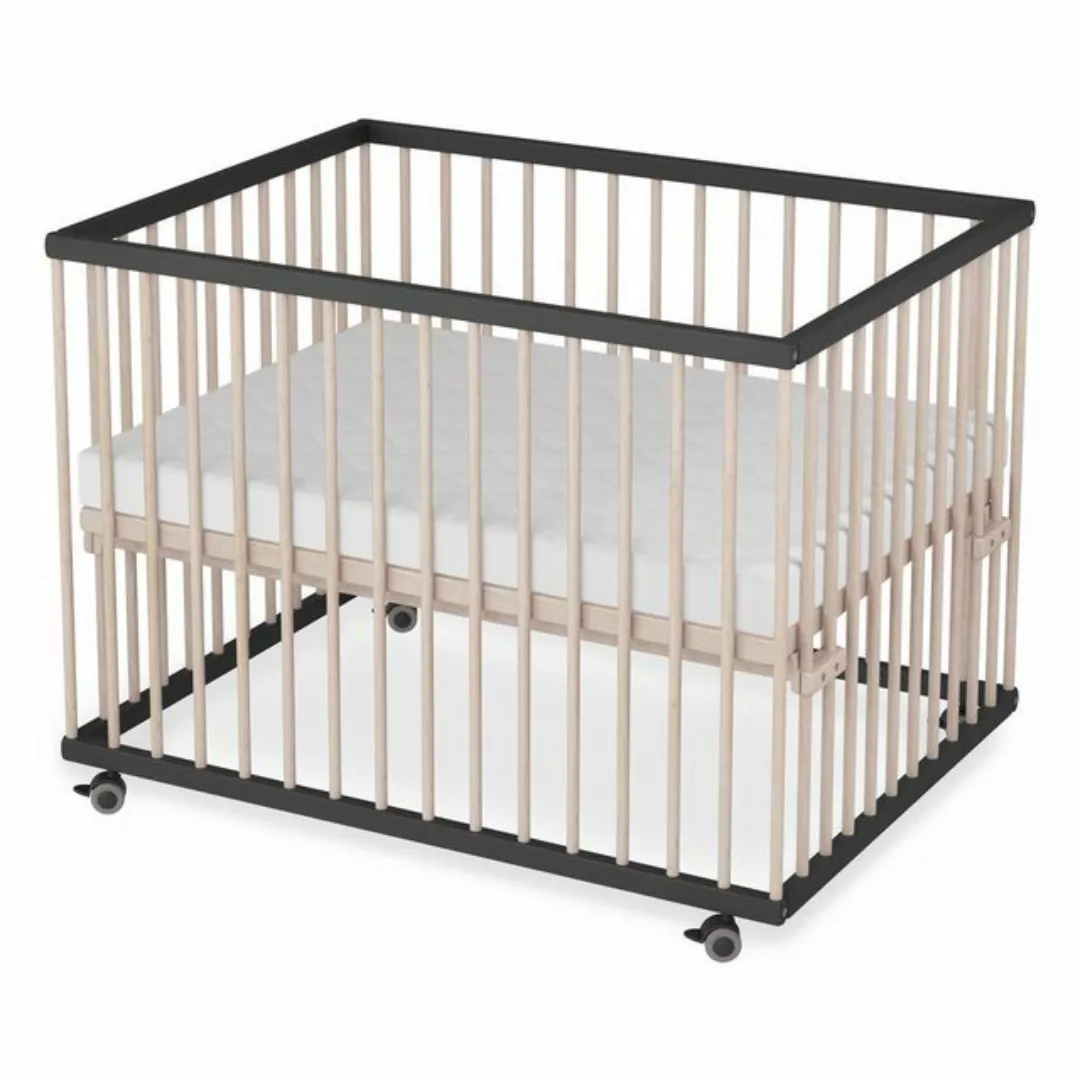 Sämann Babybett Laufgitter 75x100 cm mit Lattenrost & Matratze SleepPlus sc günstig online kaufen