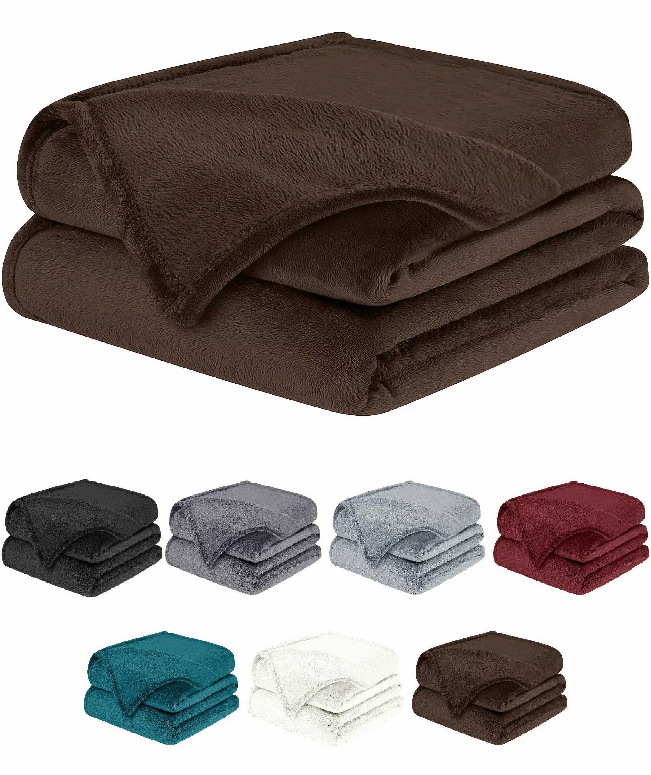 Wohndecke Kuscheldecke Fleecedecke Sofadecke Tagesdecke Bettüberwurf, günstig online kaufen