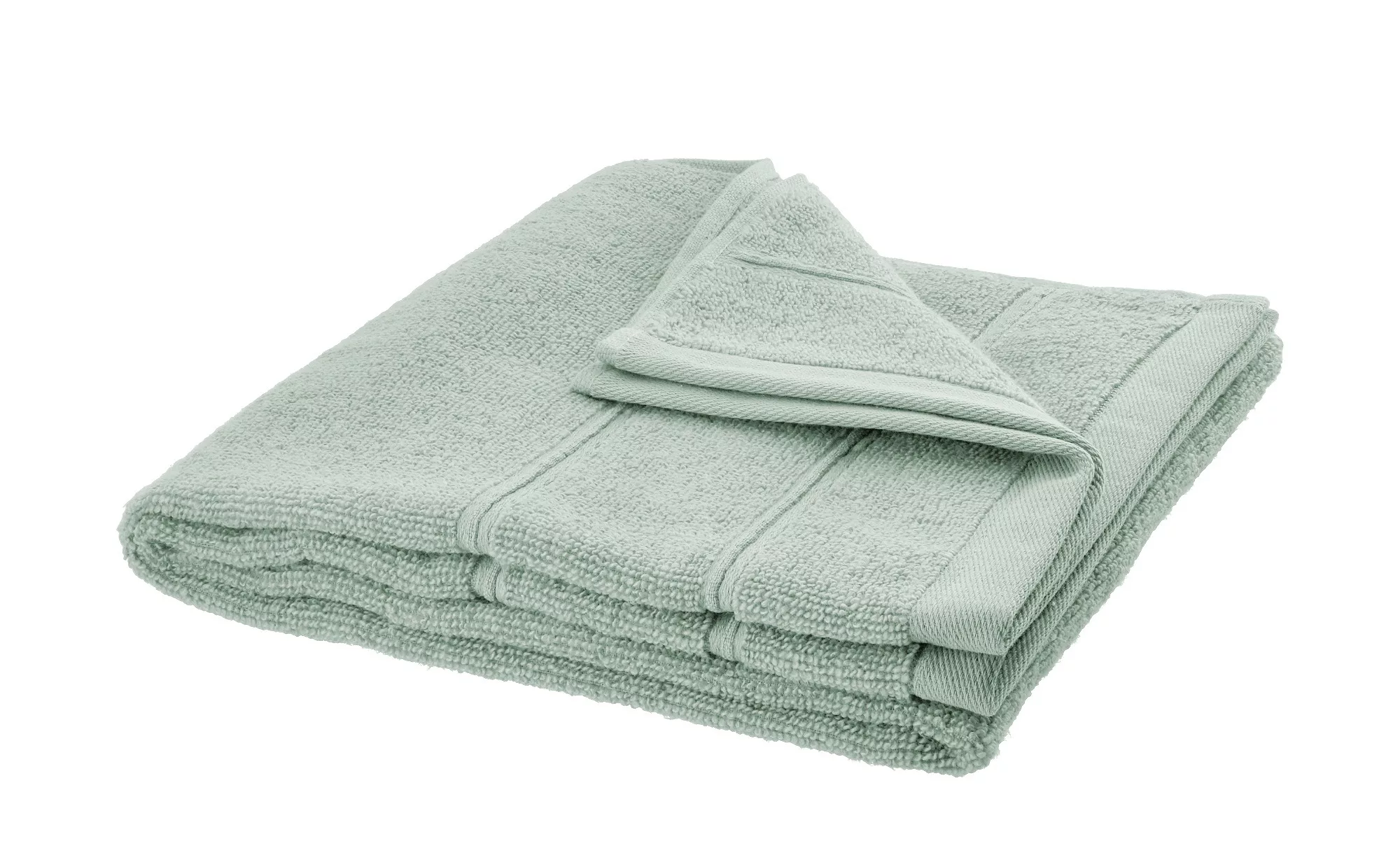 HOME STORY Handtuch  Lifestyle - grün - reine Baumwolle, Baumwolle - 50 cm günstig online kaufen