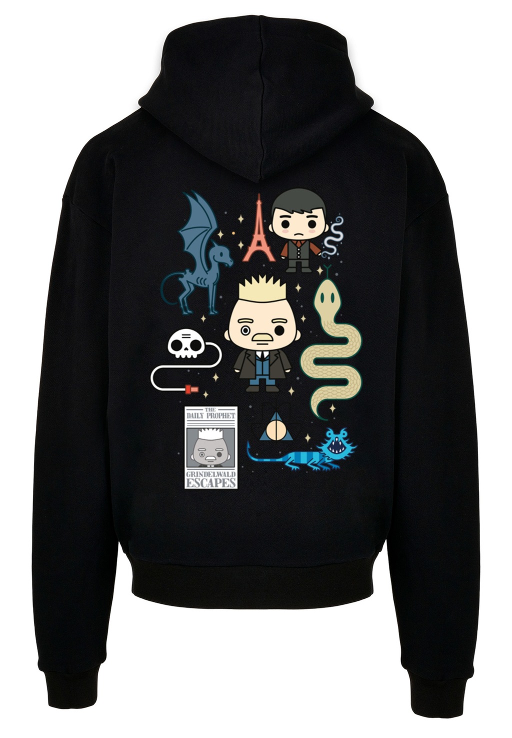 F4NT4STIC Kapuzenpullover "Phantastische Tierwesen 2 Chibi Grindelwald", Pr günstig online kaufen