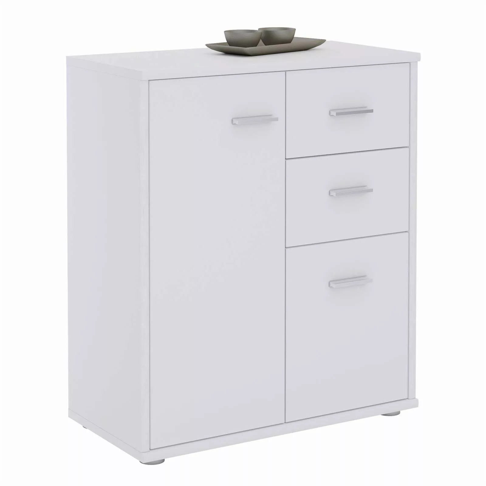 CARO-Möbel Highboard LOCARNO, Kommode Highboard Mehrzweckschrank günstig online kaufen