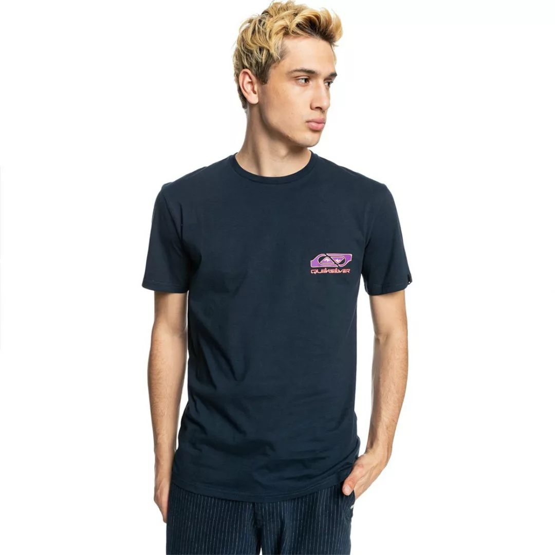 Quiksilver Return To The Moon Kurzärmeliges T-shirt XL Navy Blazer günstig online kaufen