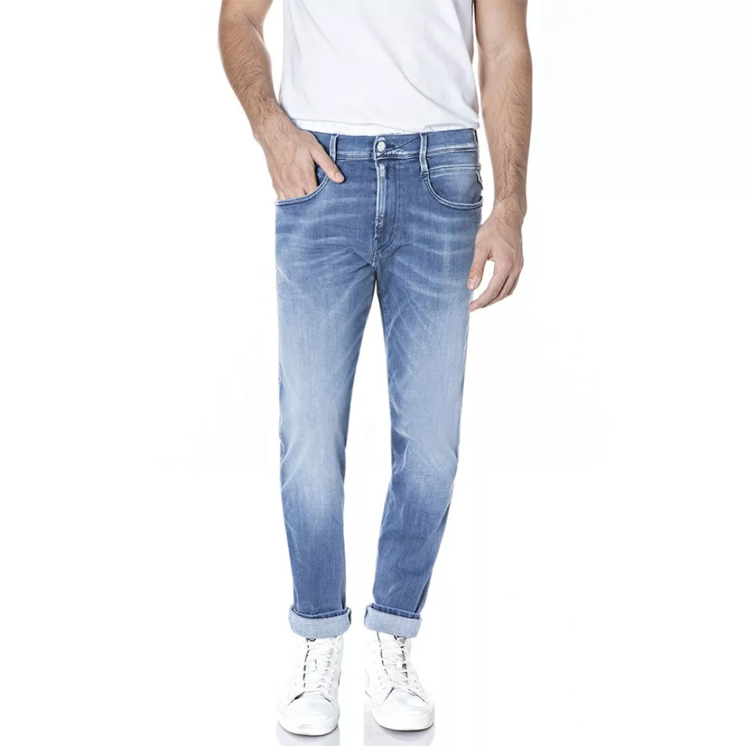 Replay Slim-fit-Jeans Replay Herren Jeans - Slim Fit günstig online kaufen