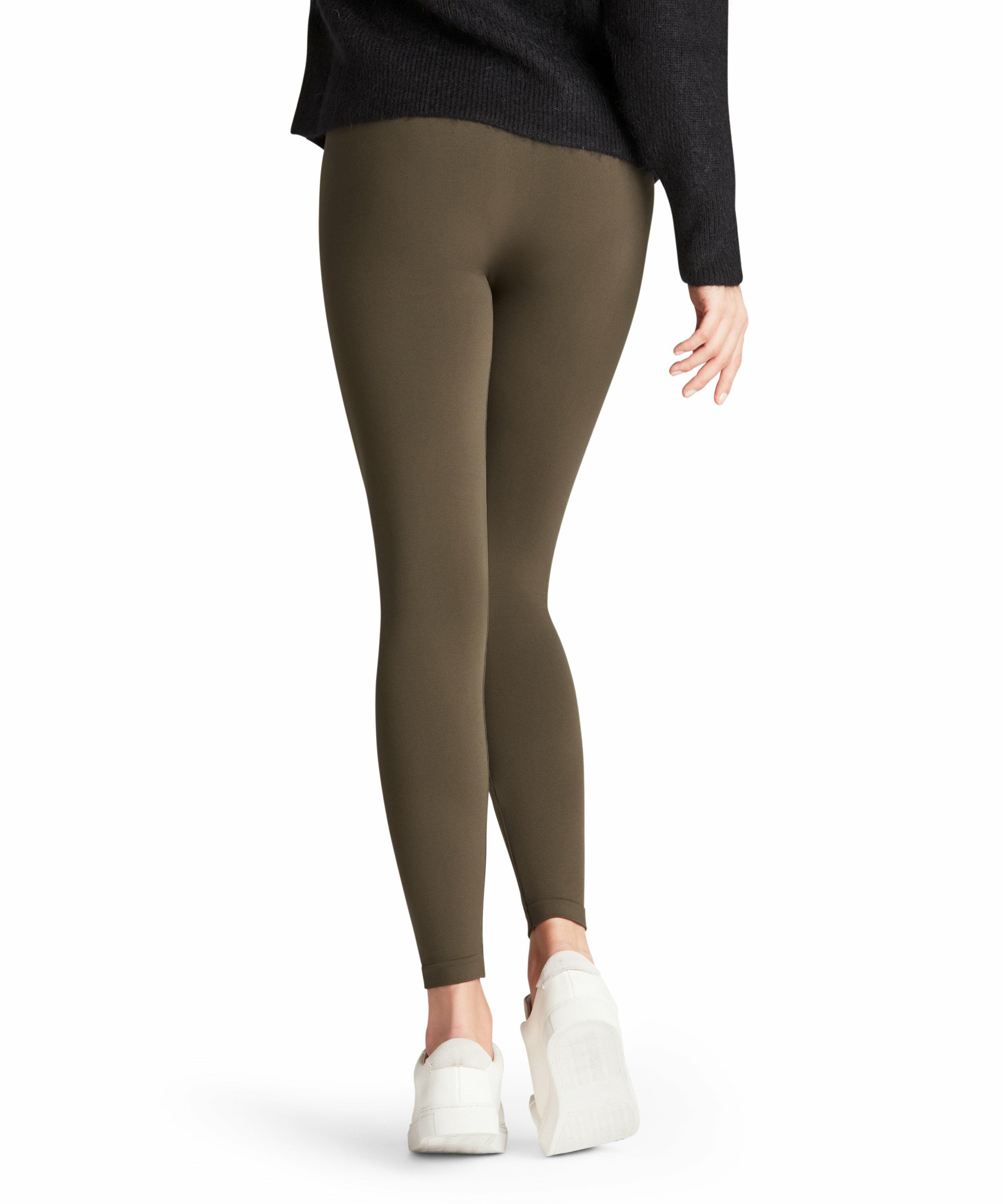 FALKE Seamless Damen Leggings, S, Grün, Uni, 41167-782601 günstig online kaufen