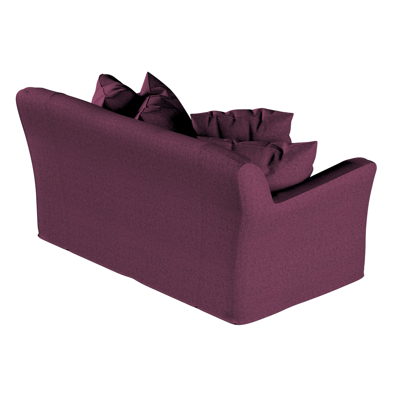 Bezug für Tomelilla 2-Sitzer Sofa nicht ausklappbar, pflaumenviolett, Sofah günstig online kaufen