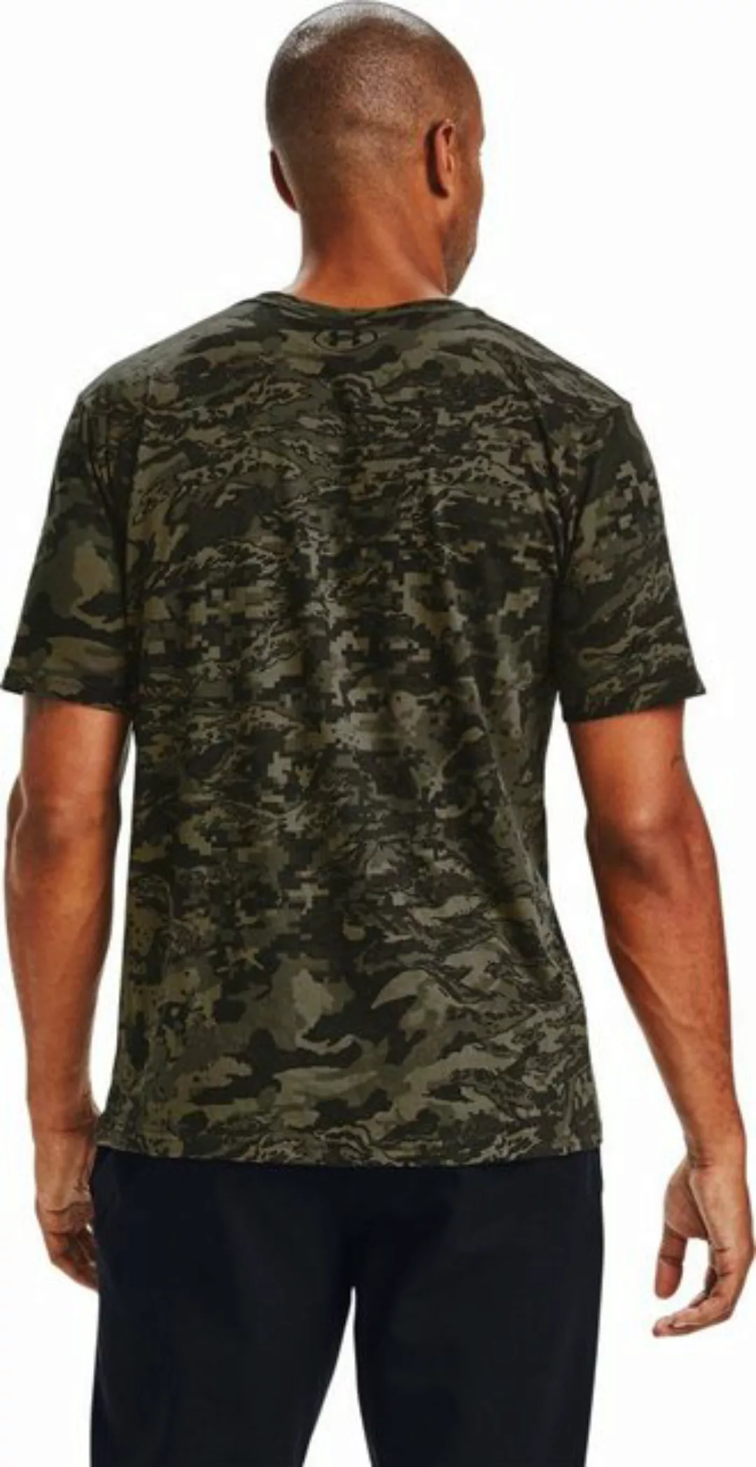 Under Armour® T-Shirt Allover Kurzarm-Oberteil mit Logo günstig online kaufen