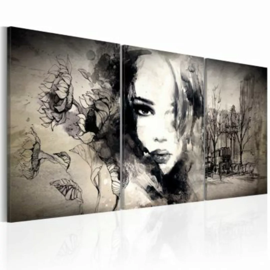 artgeist Wandbild City of Mine schwarz/weiß Gr. 60 x 30 günstig online kaufen