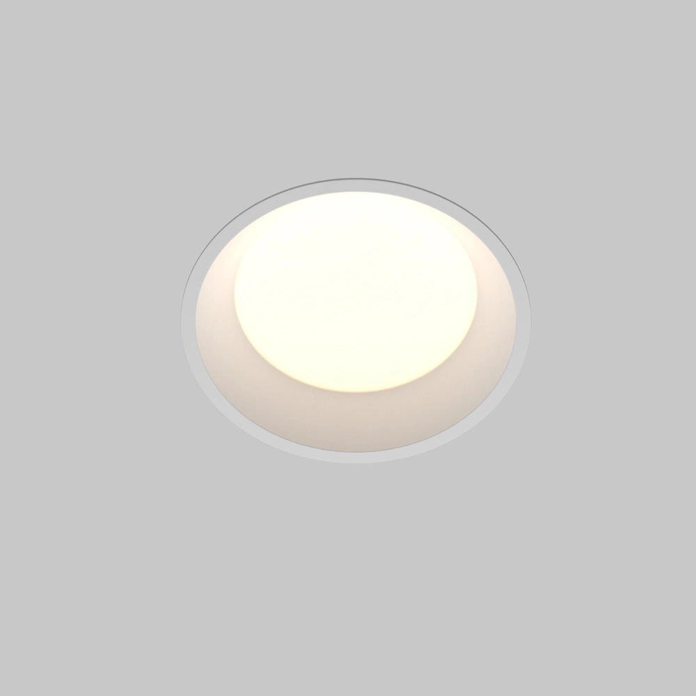 LED Einbaustrahler Okno in Weiß 12W 900lm IP44 günstig online kaufen
