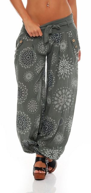 malito more than fashion Haremshose 3481 Pumphose Aladinhose mit Print Einh günstig online kaufen