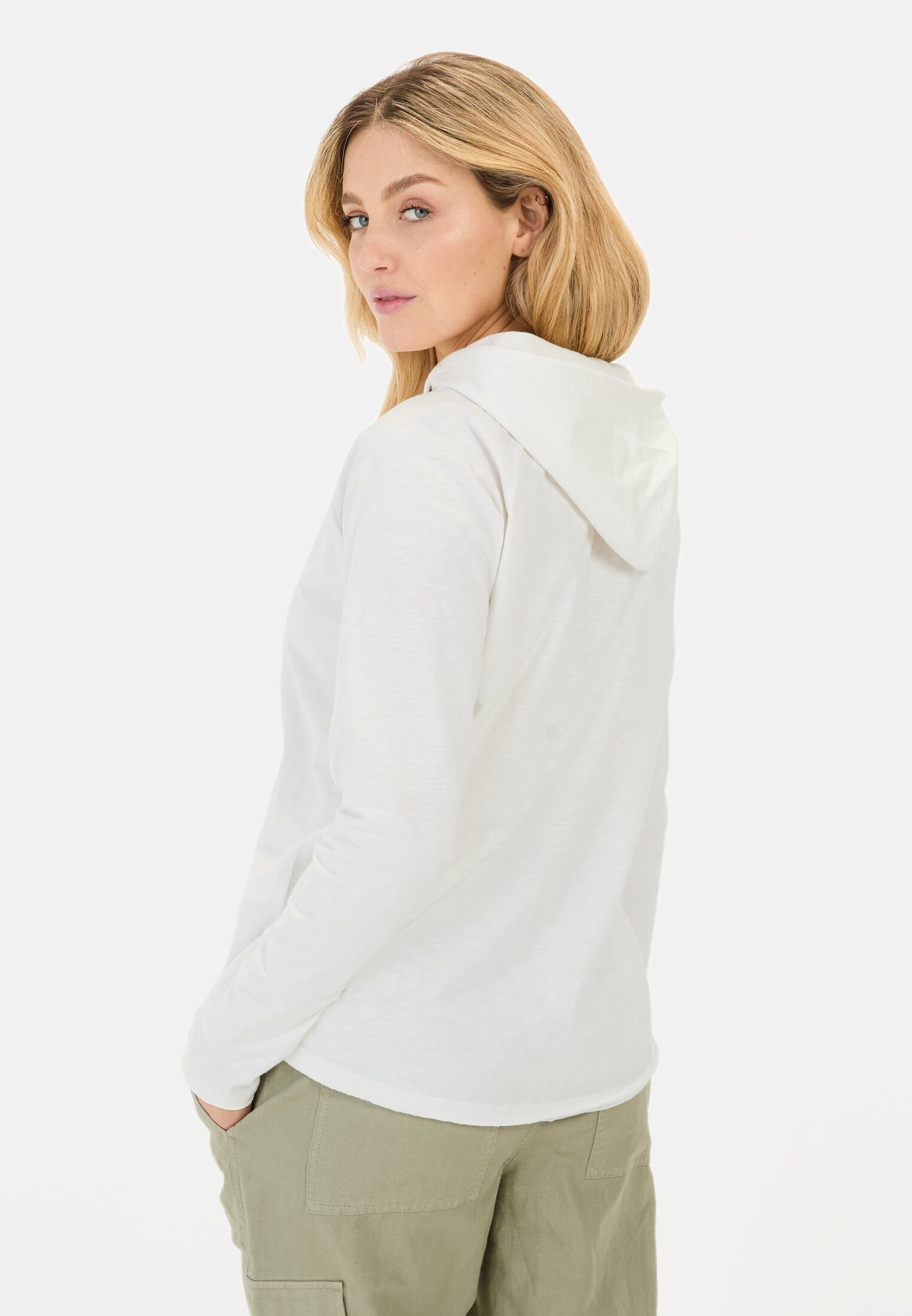camel active Hoodie aus reiner Baumwolle günstig online kaufen