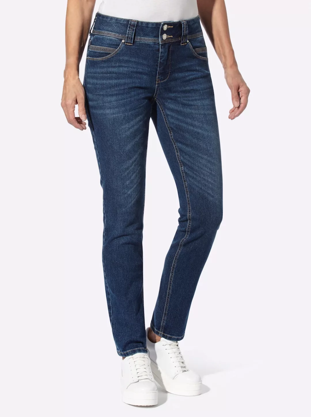 Inspirationen 5-Pocket-Jeans, (1 tlg.) günstig online kaufen