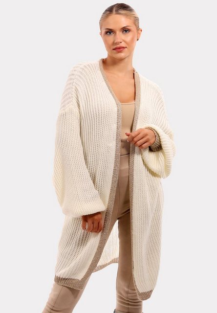 YC Fashion & Style Cardigan "Glanzvoller Allrounder-Cardigan" (1-tlg) in Un günstig online kaufen