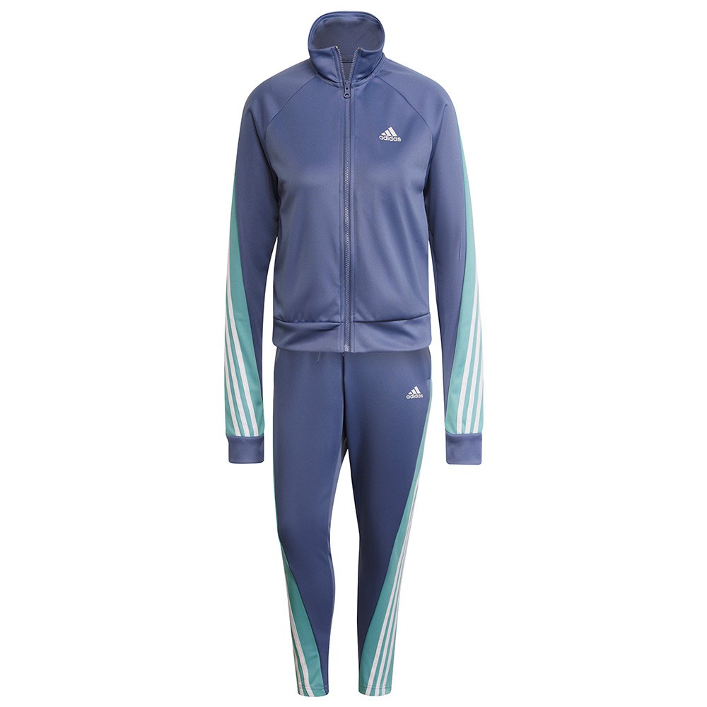 Adidas Teamsport Trainingsanzug 2XS Orbit Violet / Mint Ton günstig online kaufen