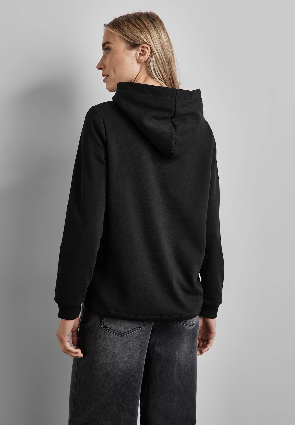 STREET ONE Hoodie, mit Tunnelzug am Saum günstig online kaufen