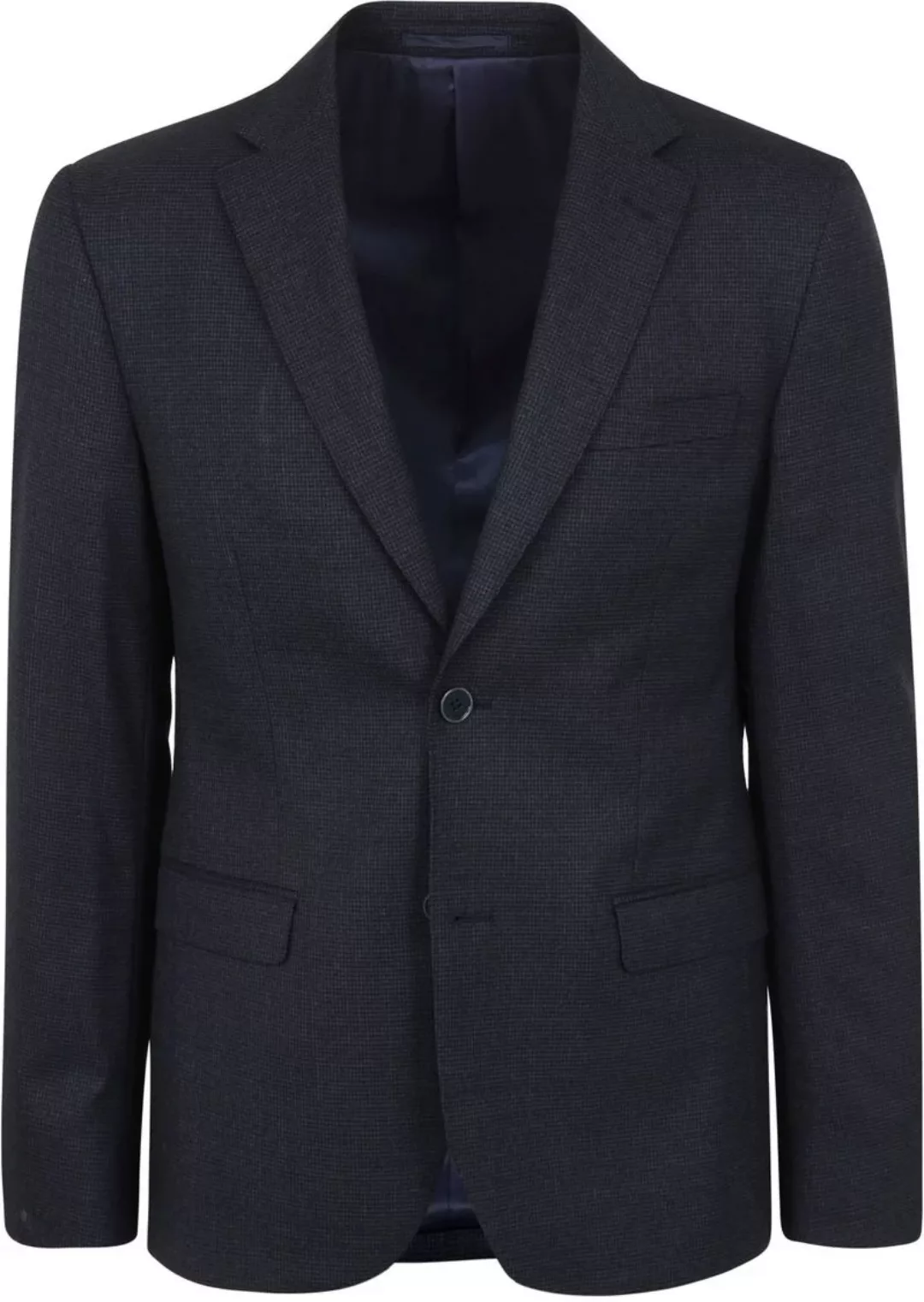 Suitable Anzug Toulon Wolle Pied de Poule Navy - Größe 50 günstig online kaufen