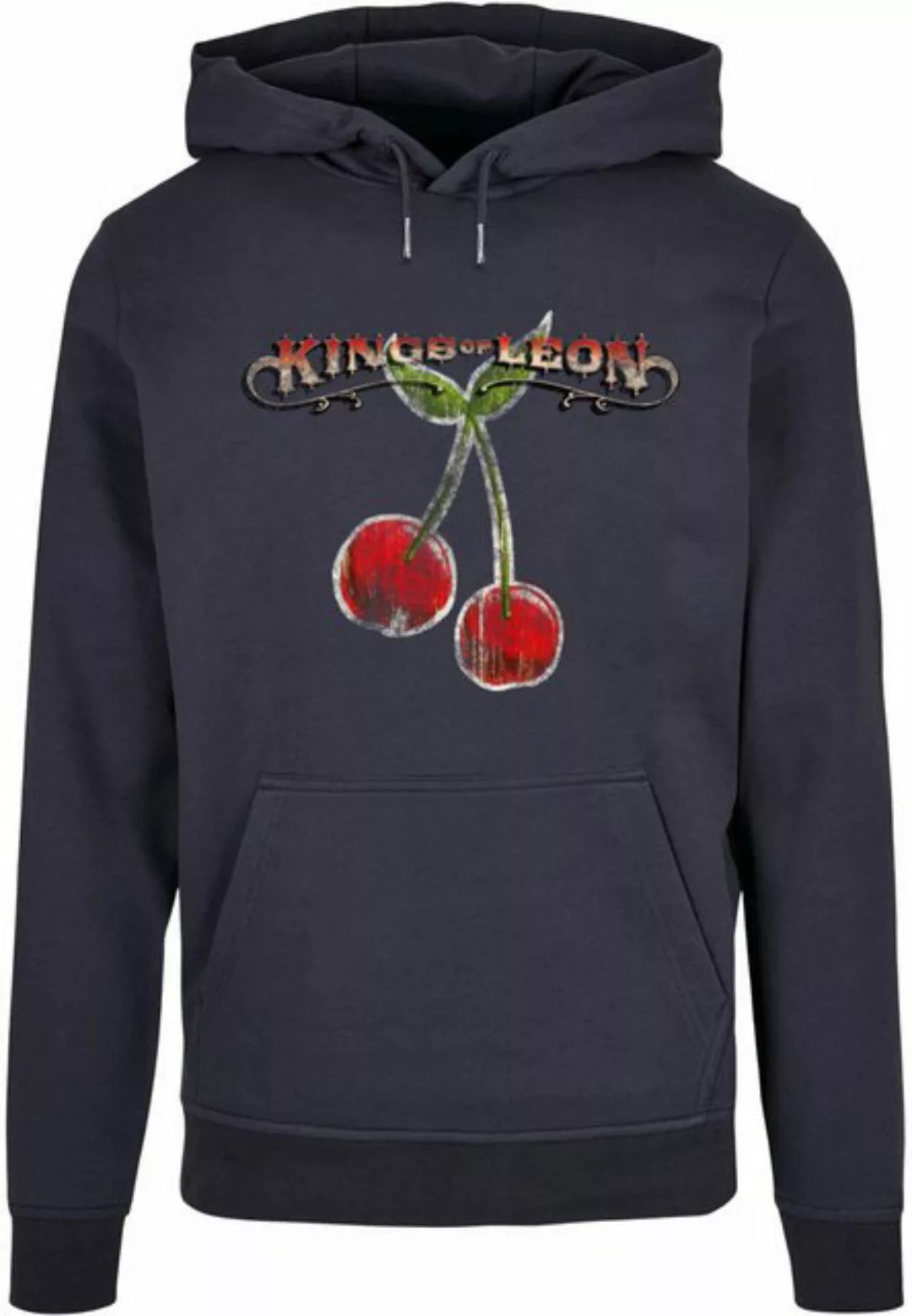 Merchcode Kapuzensweatshirt Merchcode Herren Kings Of Leon - Cherries Basic günstig online kaufen