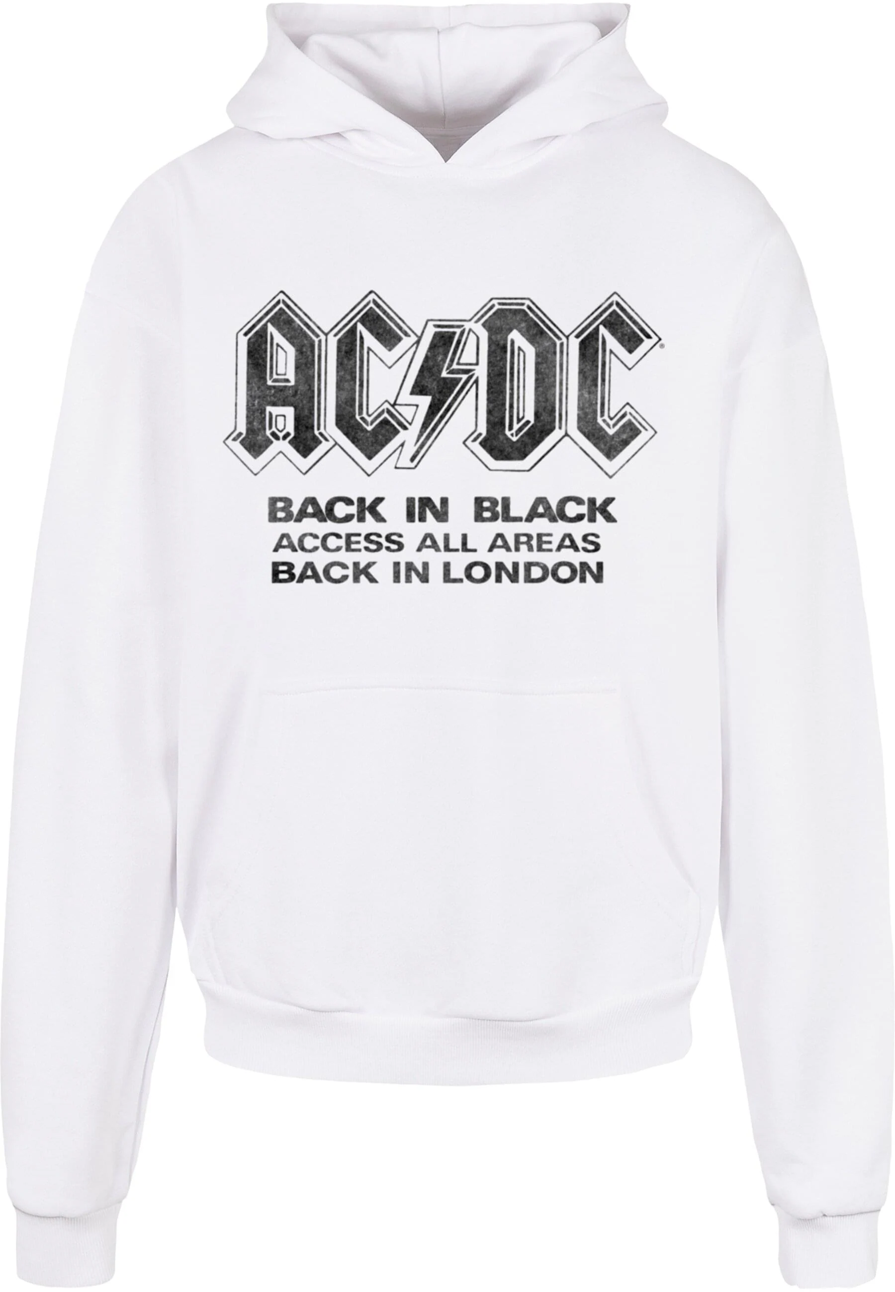 Merchcode Kapuzensweatshirt "Merchcode Herren ACDC - Back In Black Ultra He günstig online kaufen