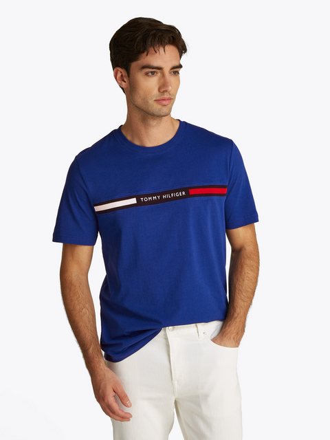 Tommy Hilfiger T-Shirt HILFIGER CHEST INSERT TEE günstig online kaufen