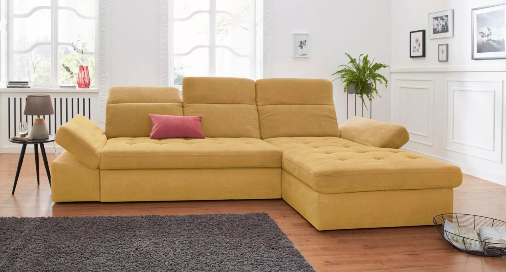 sit&more Ecksofa Stardust L-Form, wahlweise mit Bettfunktion und Bettkasten günstig online kaufen