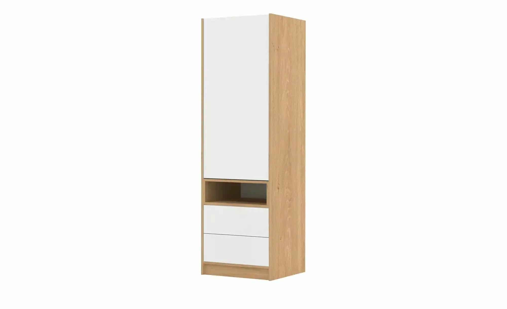 Kleiderschrank  White Oak ¦ holzfarben ¦ Maße (cm): B: 61,2 H: 200 Schränke günstig online kaufen