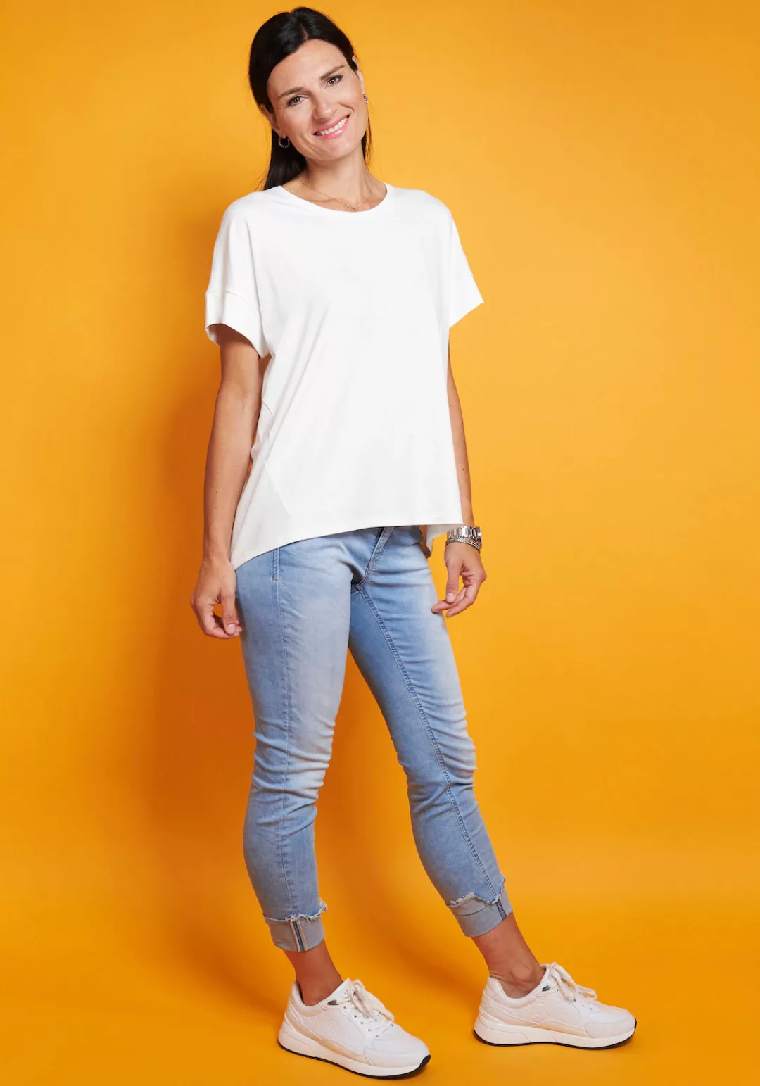 Seidel Moden Kurzarmshirt mit überschnittenen Schultern, MADE IN GERMANY günstig online kaufen
