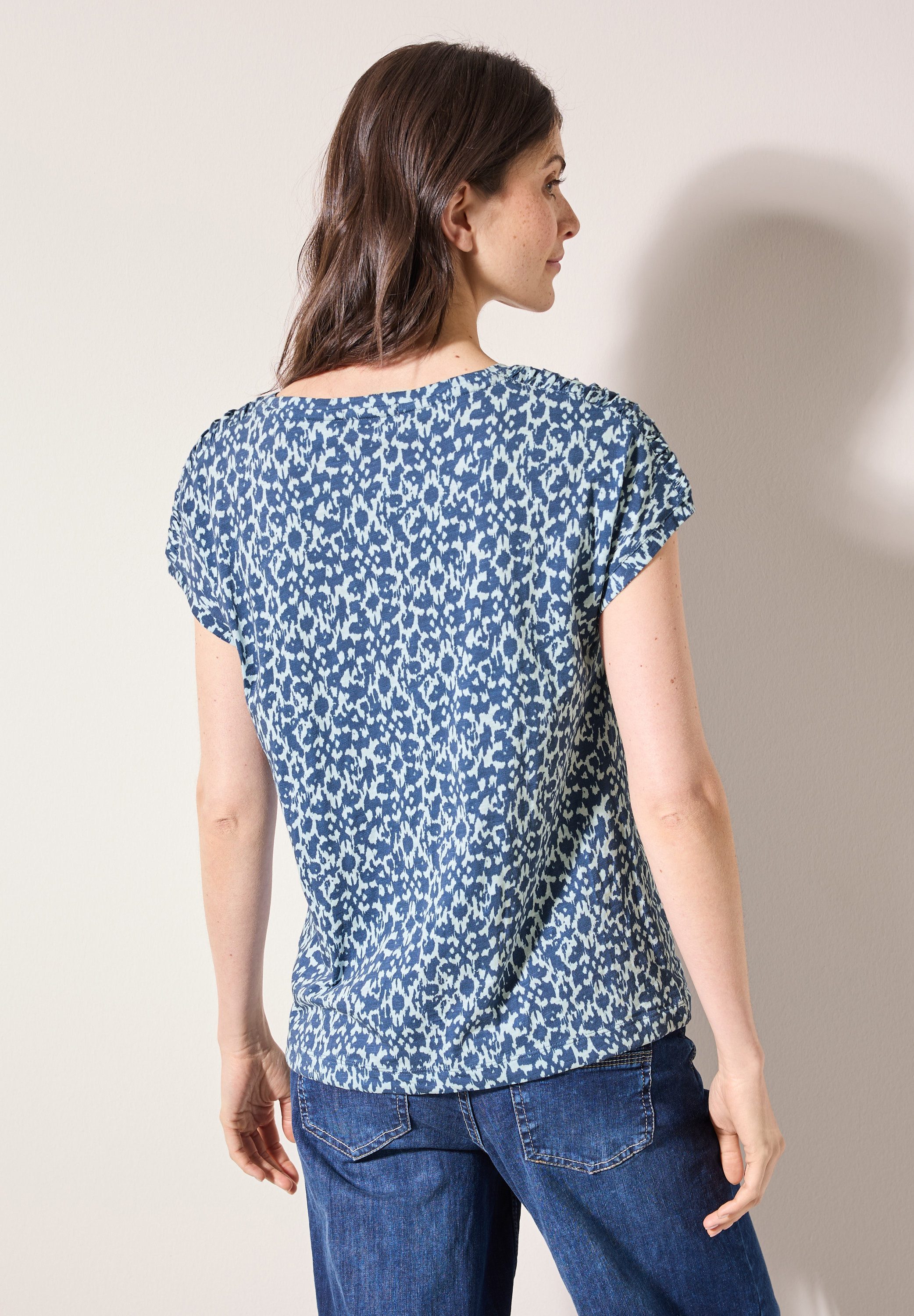 Cecil Print-Shirt, aus reiner Baumwolle günstig online kaufen