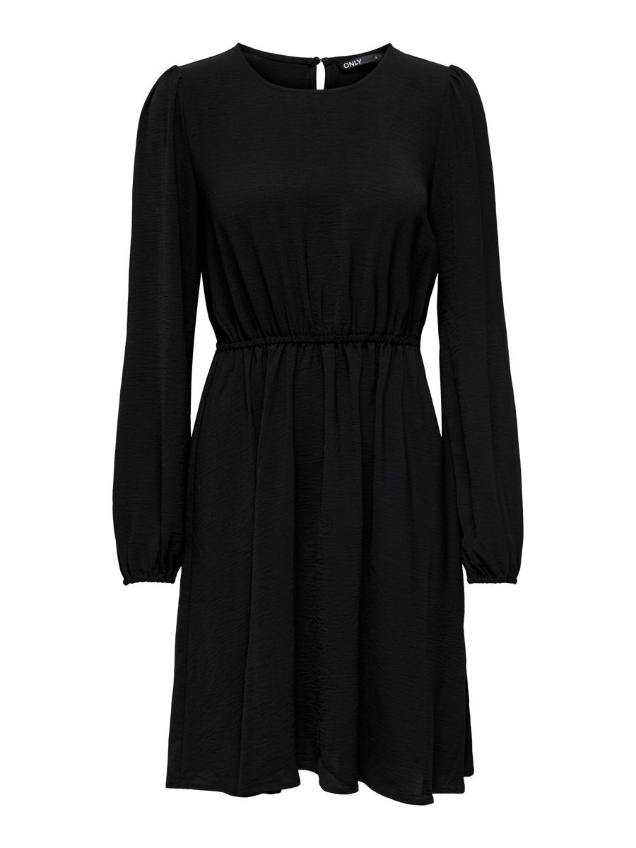 ONLY Long Sleeved Dress Damen Schwarz günstig online kaufen