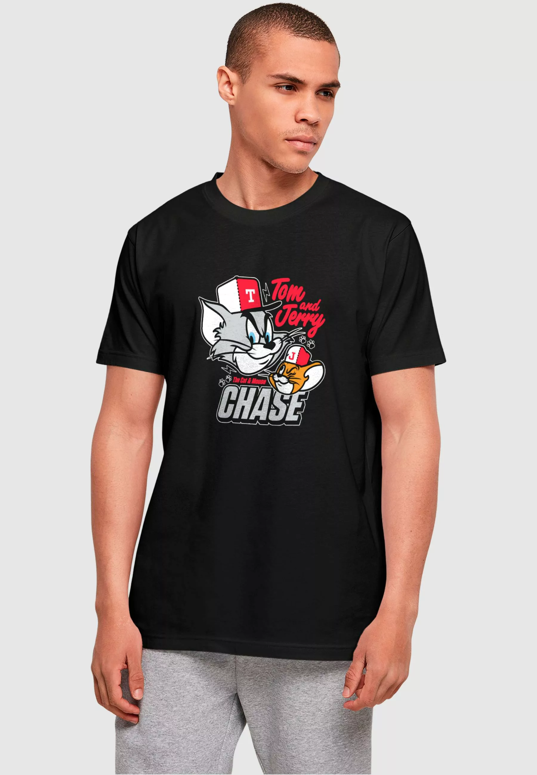 ABSOLUTE CULT T-Shirt "ABSOLUTE CULT Herren Tom and Jerry - Chase T-Shirt", günstig online kaufen