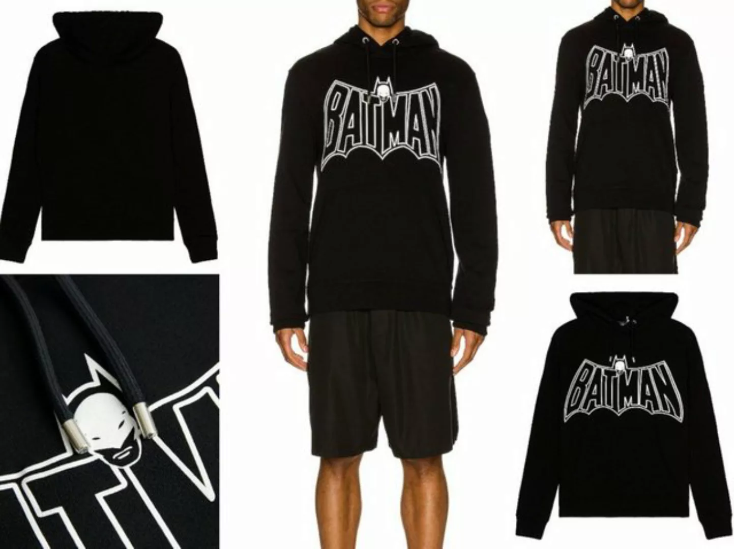 LANVIN Hoodie LANVIN x DC Comics Batman Oversized Hoodie Sweater Kapuzen Sw günstig online kaufen