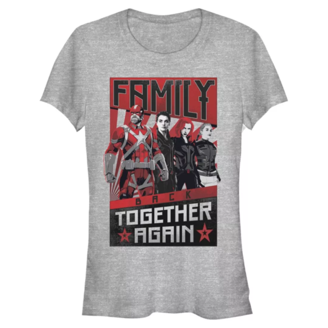 Marvel - Black Widow - Gruppe Together Again - Frauen T-Shirt günstig online kaufen