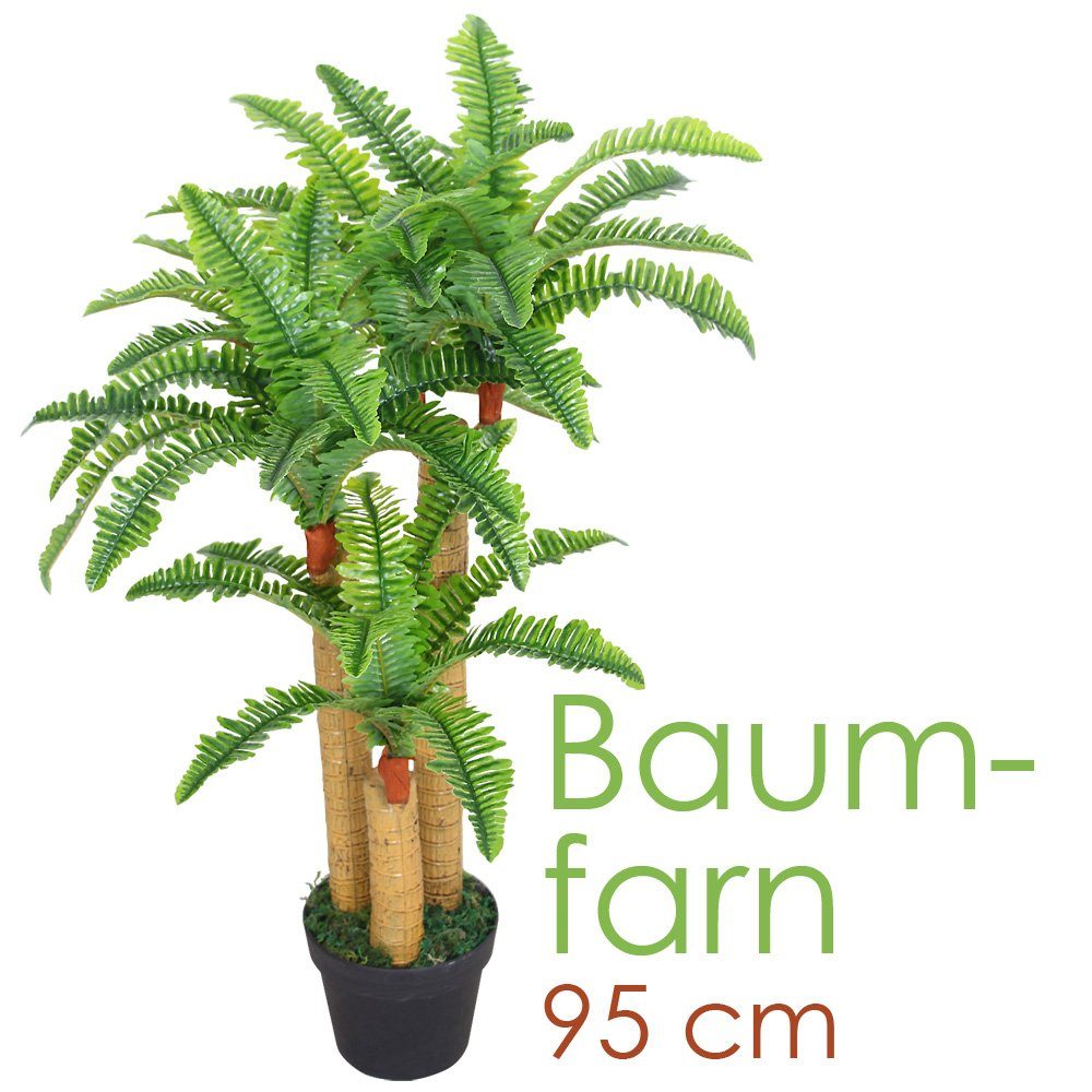 Kunstbaum Baumfarn Kunstpflanze Kunstbaum Künstliche Pflanze günstig online kaufen