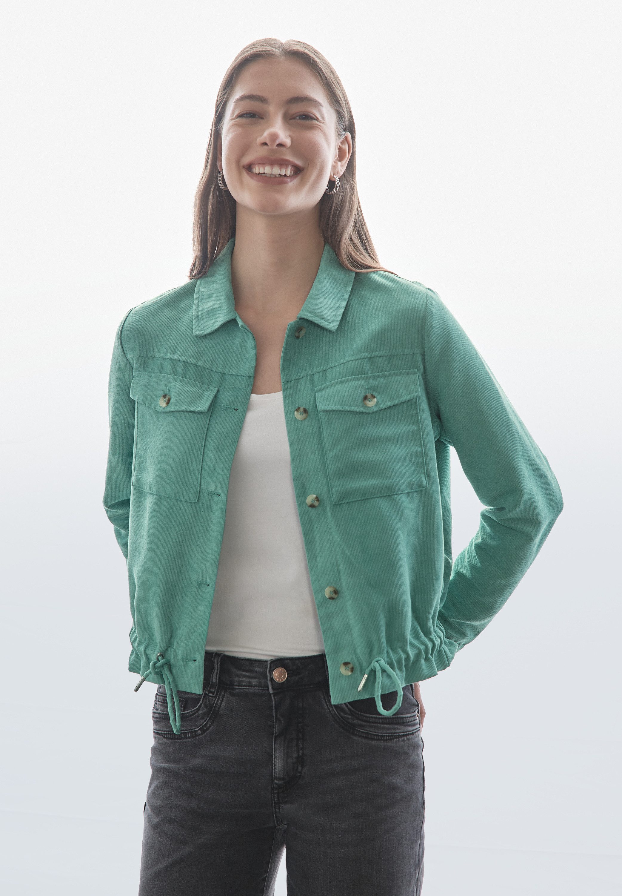 STREET ONE Jackenblazer mit Tunnelzug am günstig online kaufen